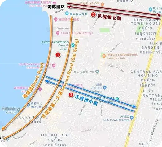 芭提雅双条车乘车攻略